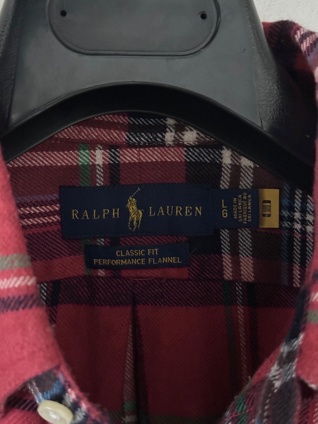 Camicia Flanella Ralph Lauren - L