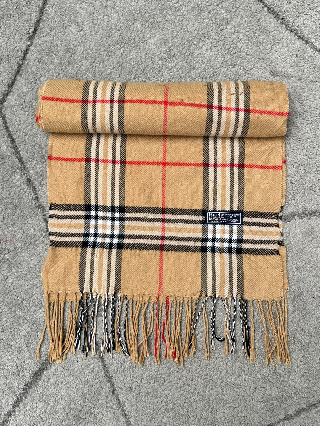 Sciarpa Burberry 100% Lana