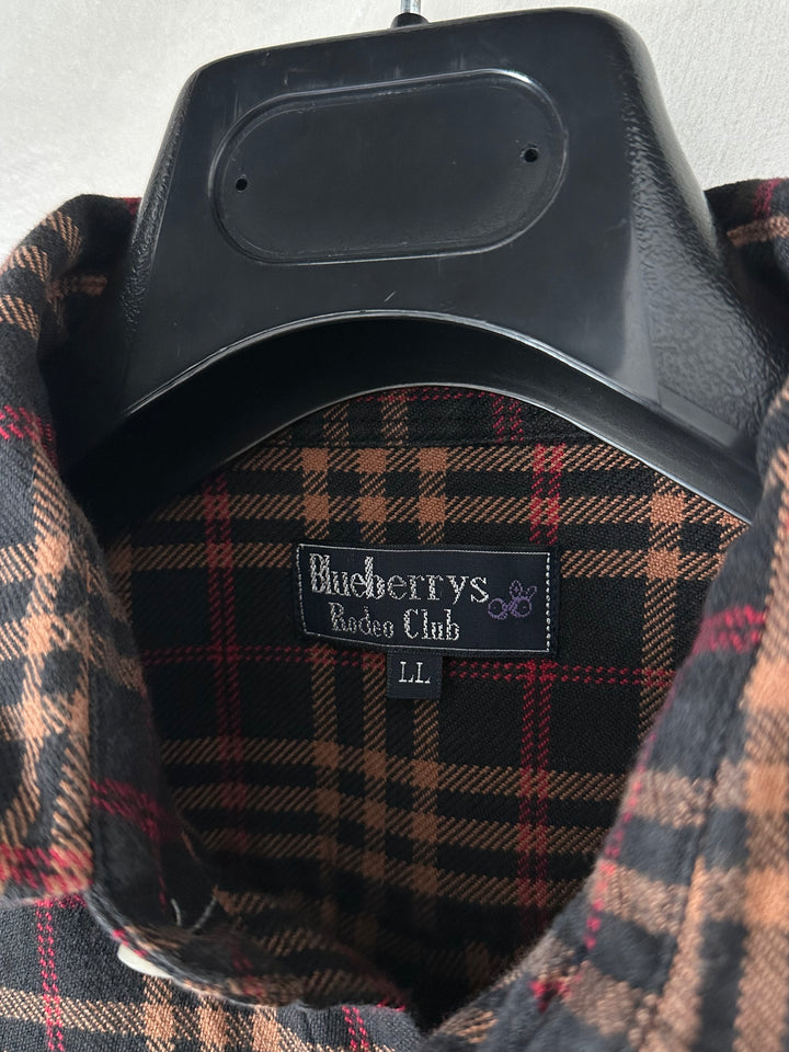 Camicia Flanella Blueberry - L