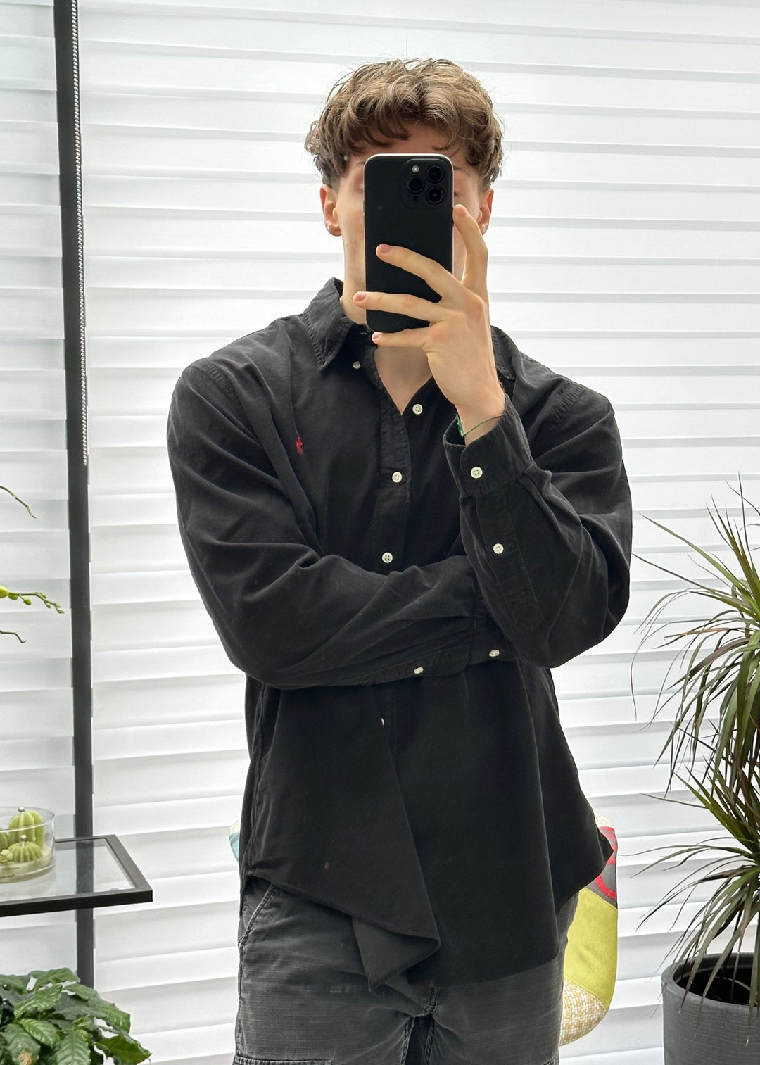 Camicia Velluto Ralph Lauren - XL