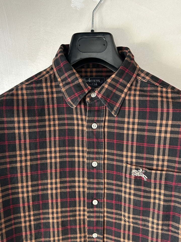 Camicia Flanella Blueberry - L