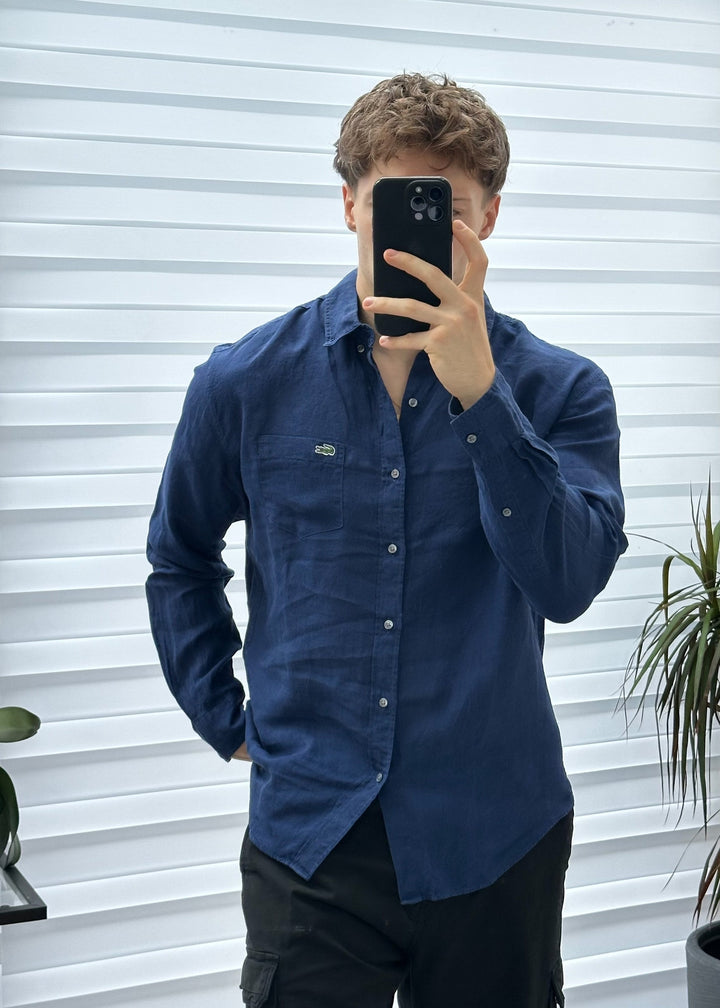 Camicia Lacoste in Lino - L