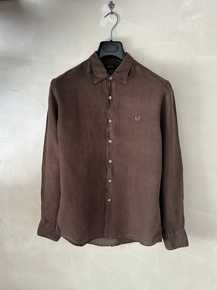 Camicia Fred Perry in Lino - L