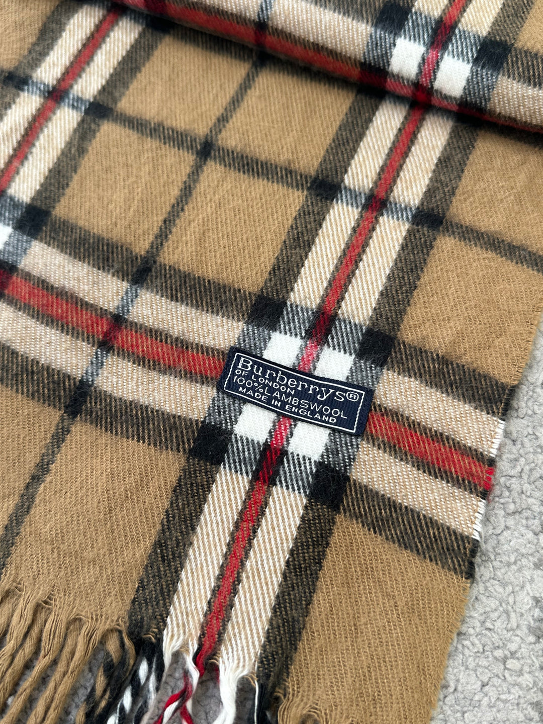 Sciarpa Burberry 100% Lana