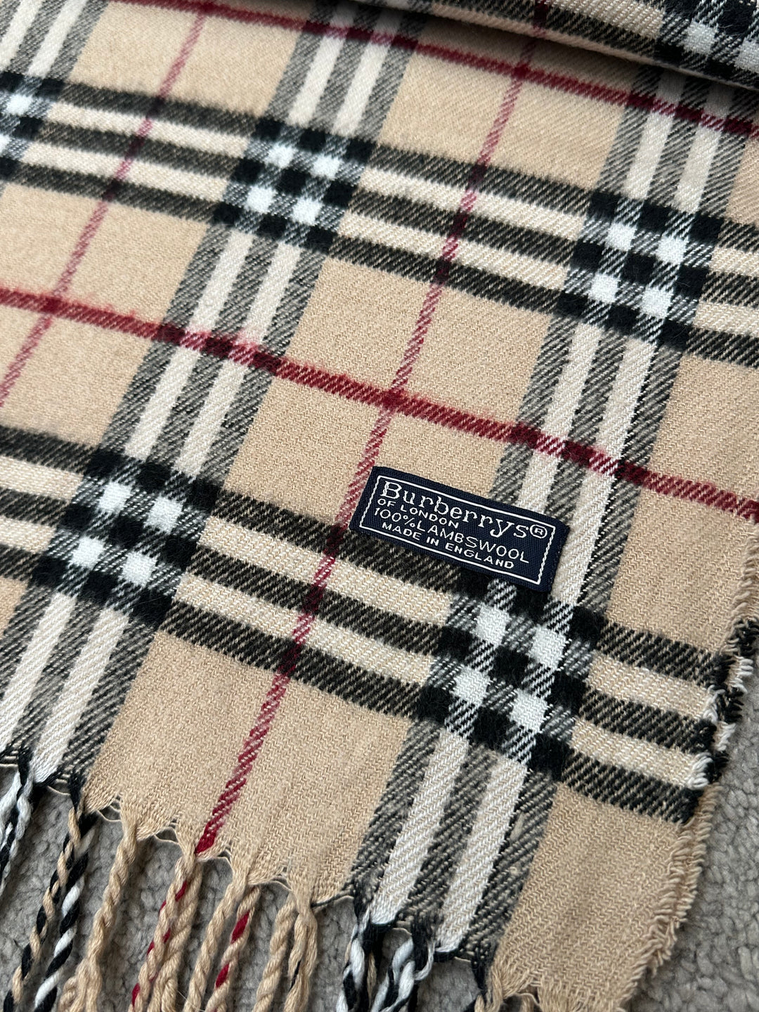 Sciarpa Burberry 100% Lana