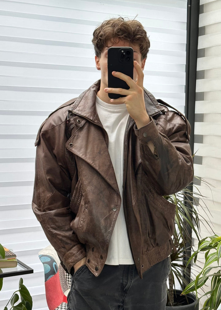 Giacca in Pelle - XL