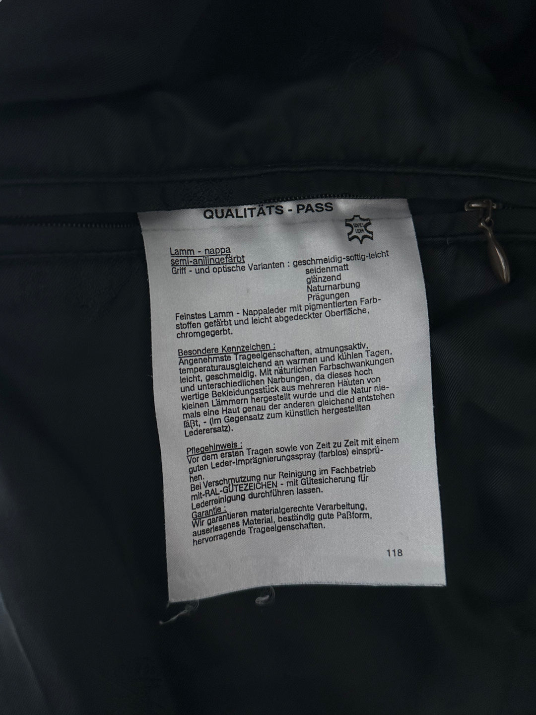 Giacca Burberry vera pelle - XL