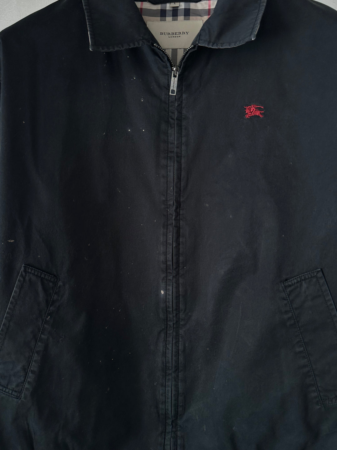 Giacca Harrington Burberry- L