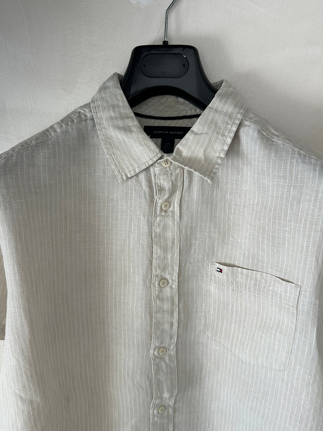Camicia Tommy Hilfiger in Lino - L