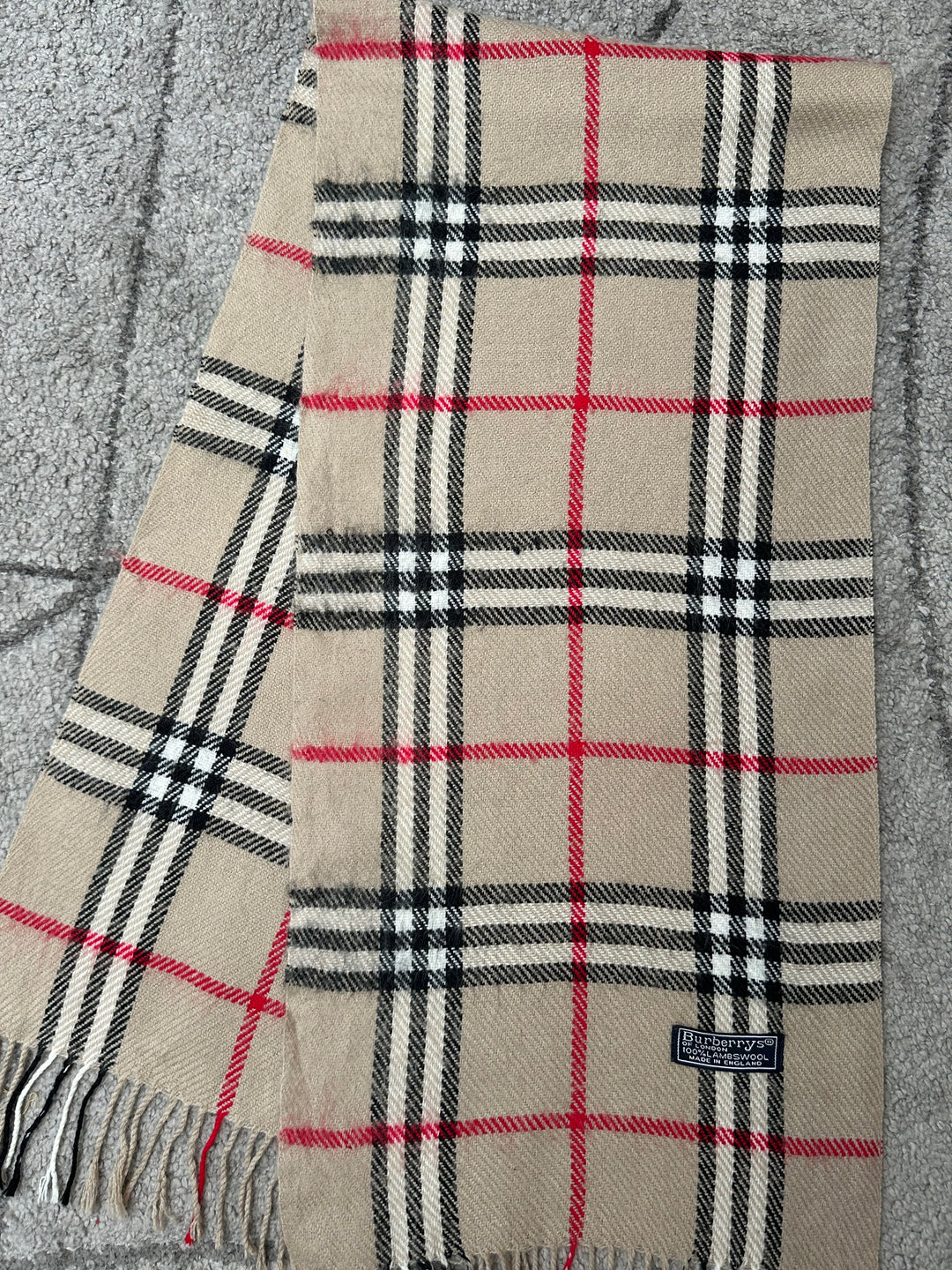 Sciarpa Burberry 100% Lana