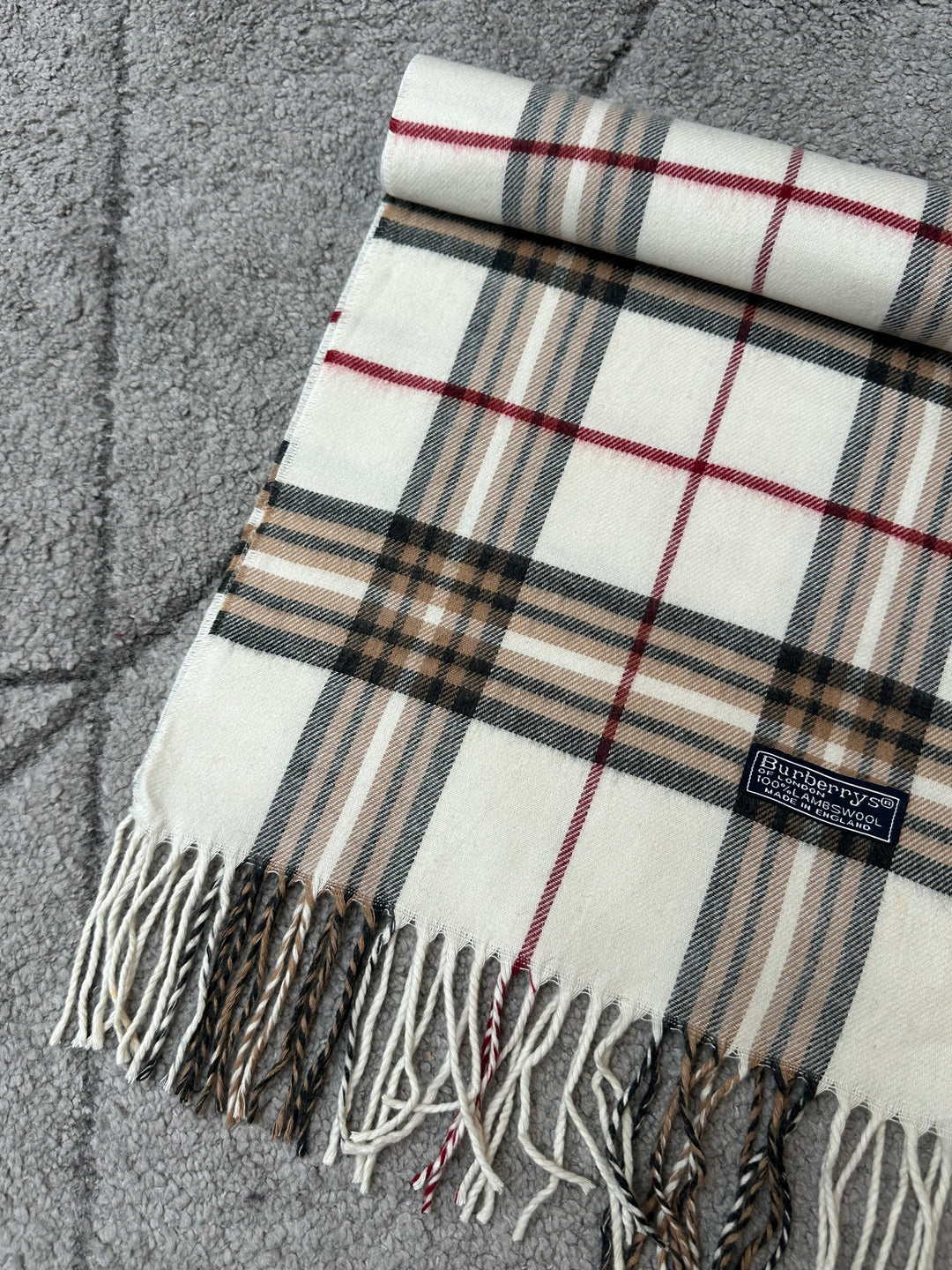 Sciarpa Burberry 100% Lana