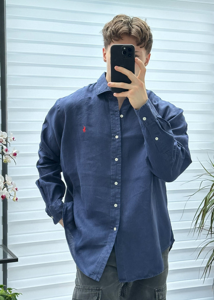 Camicia Ralph Lauren in Lino - XL