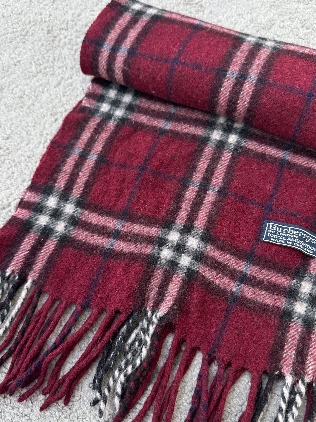 Sciarpa Burberry 100% Lana