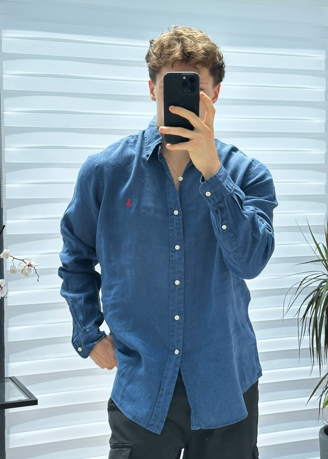 Camicia Ralph Lauren in Lino - L