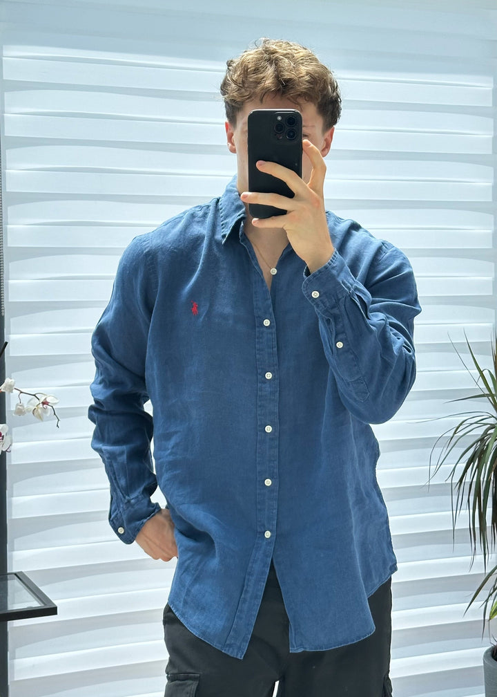 Camicia Ralph Lauren in Lino - L