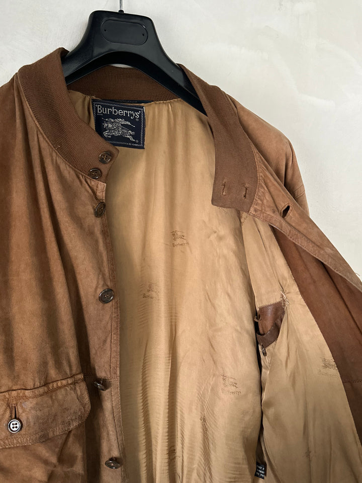 Giacca Suede Burberry - M