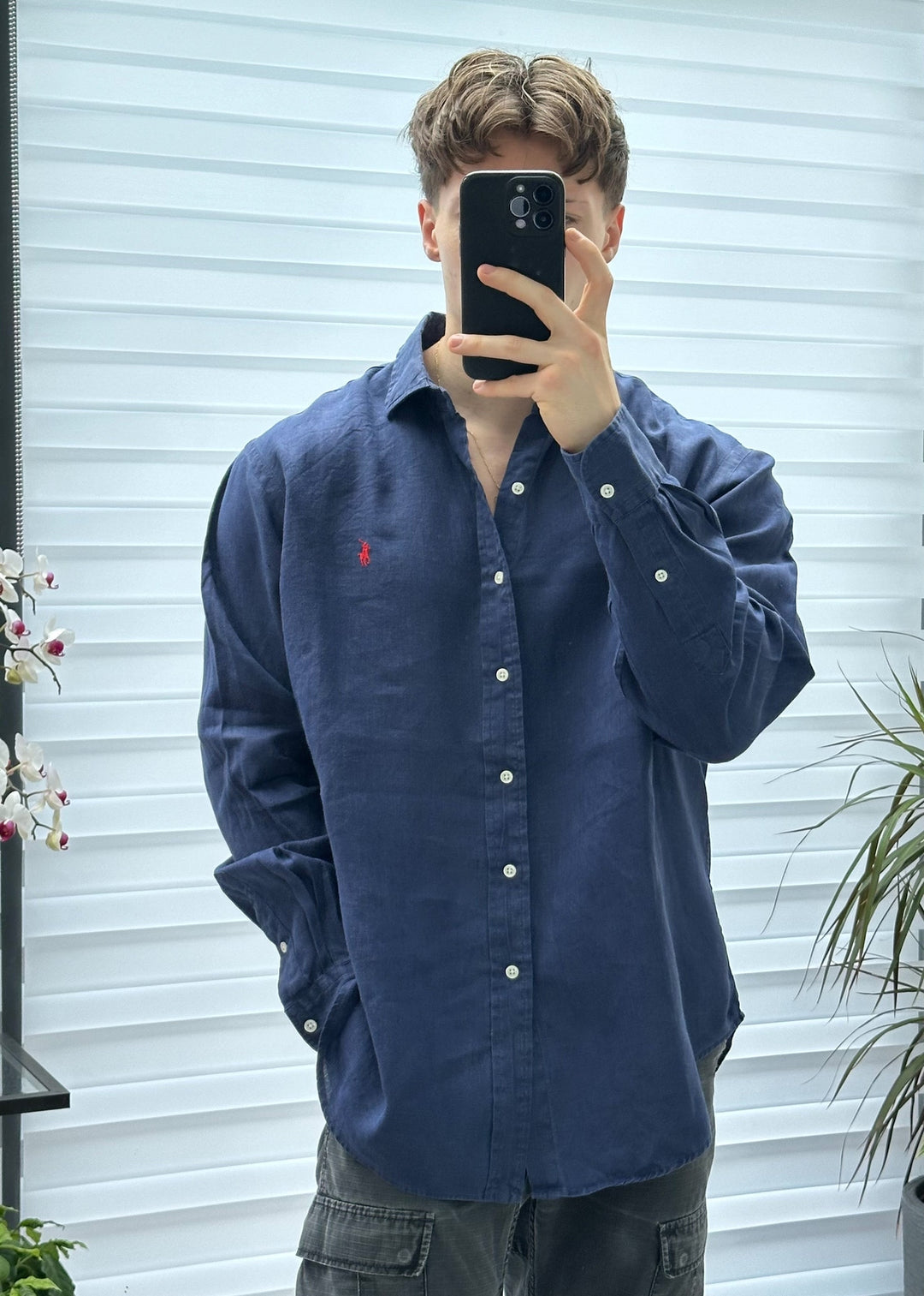 Camicia Ralph Lauren in Lino - XL