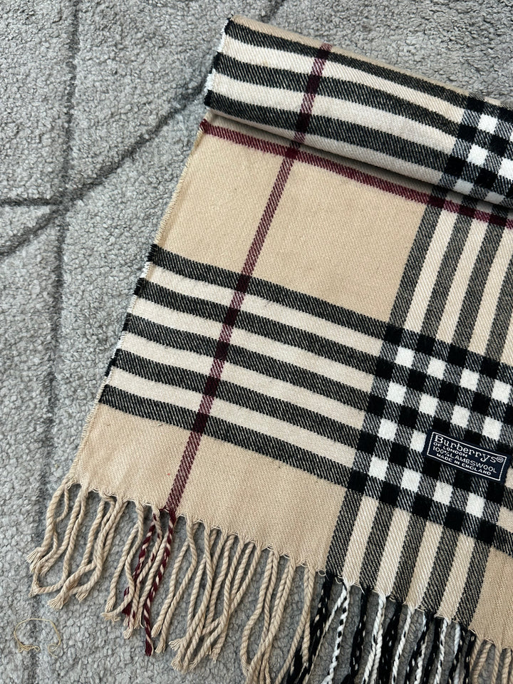 Sciarpa Burberry 100% Lana
