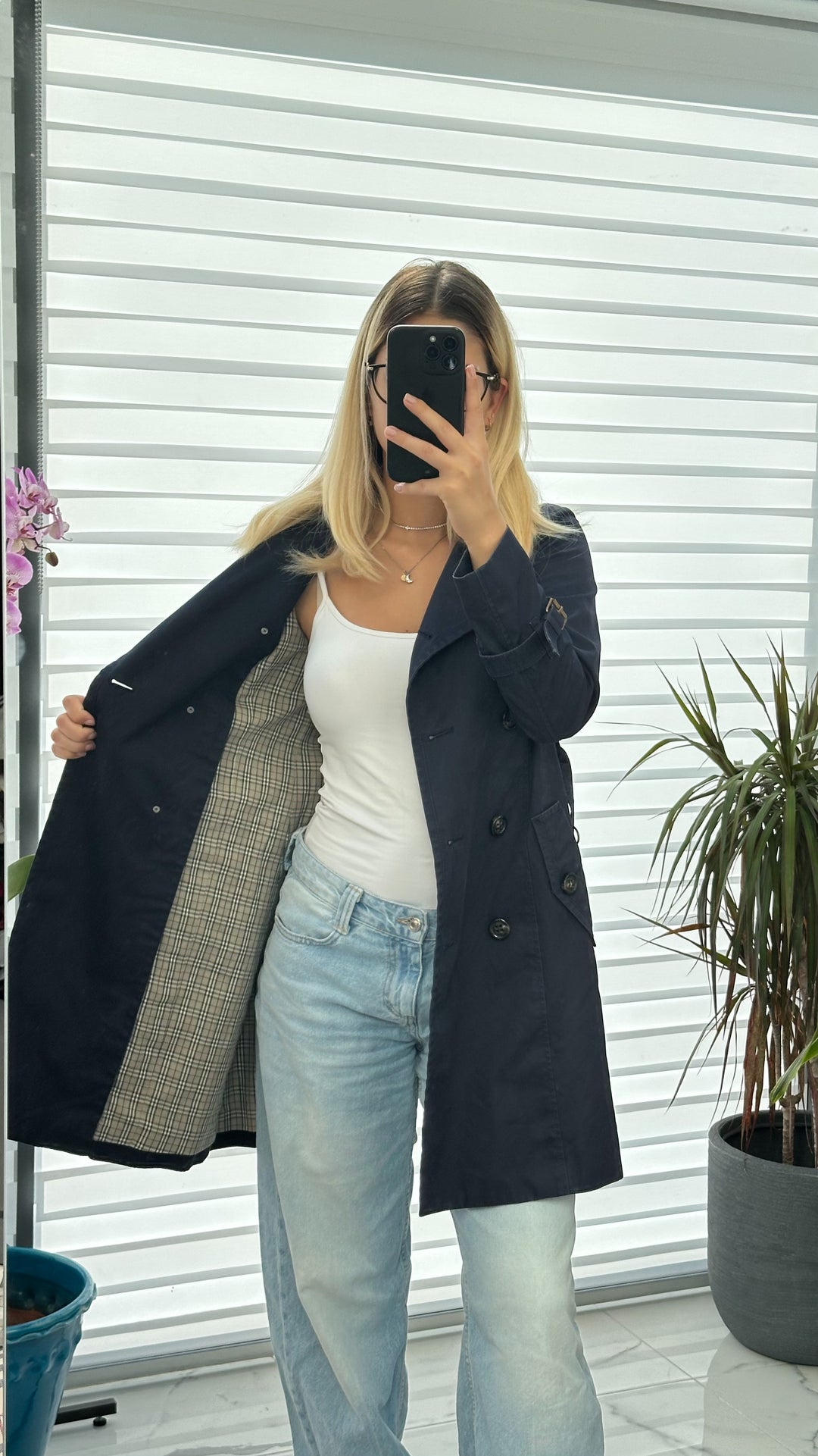 Trench Doppiopetto Burberry - XS