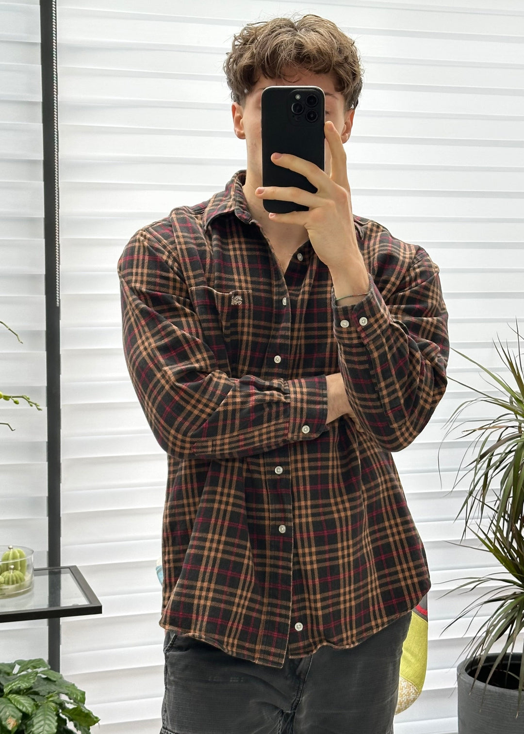 Camicia Flanella Blueberry - L