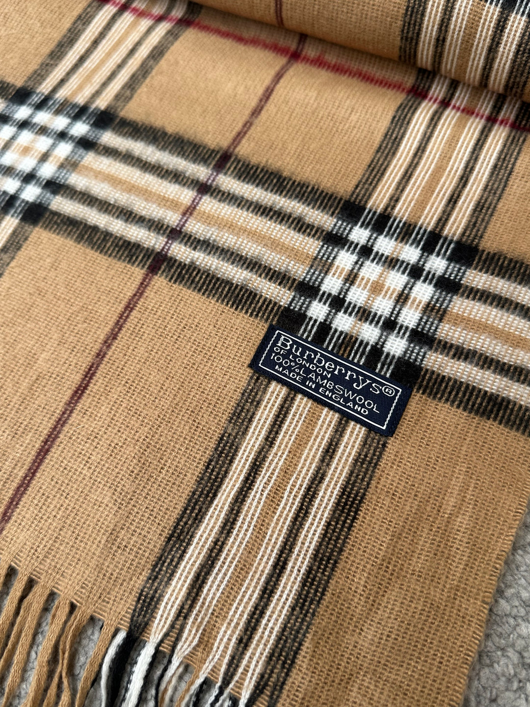 Sciarpa Burberry 100% Lana