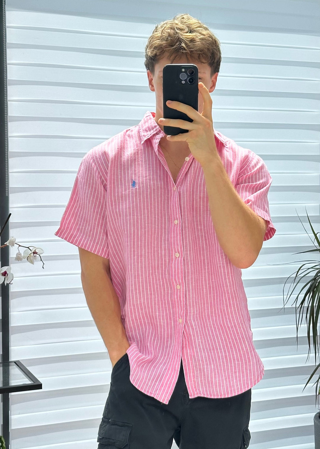 Camicia Ralph Lauren in Lino - L