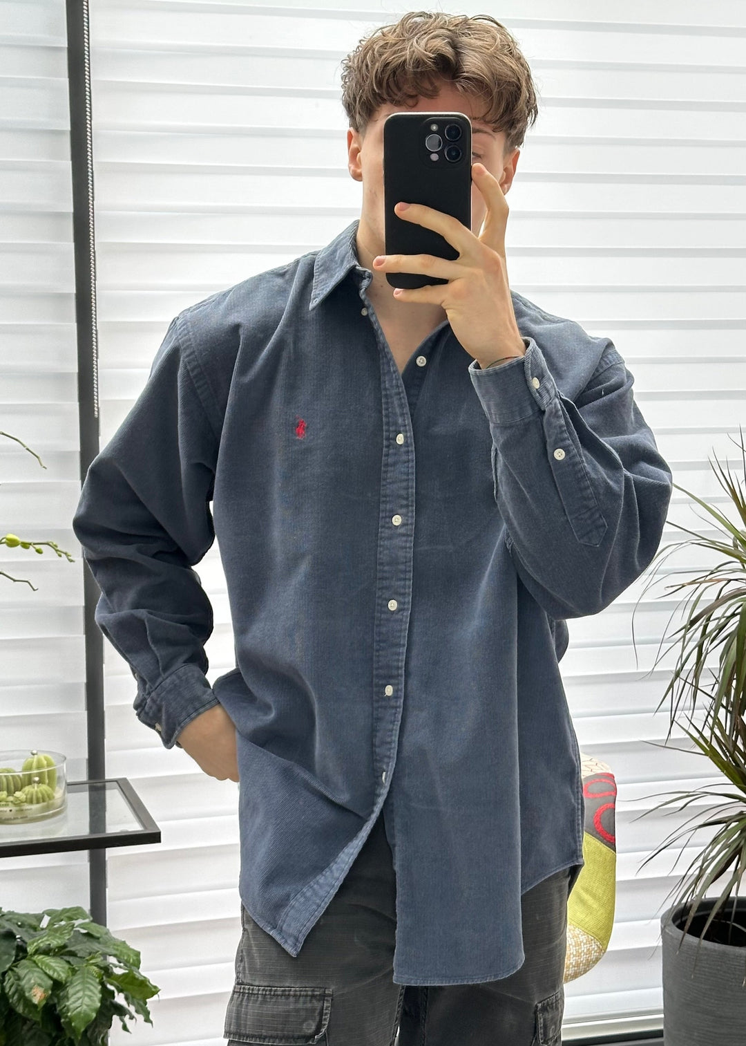 Camicia Velluto Ralph Lauren - L