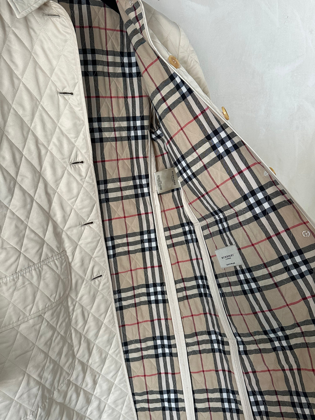 Giacca trapuntata Burberry - S