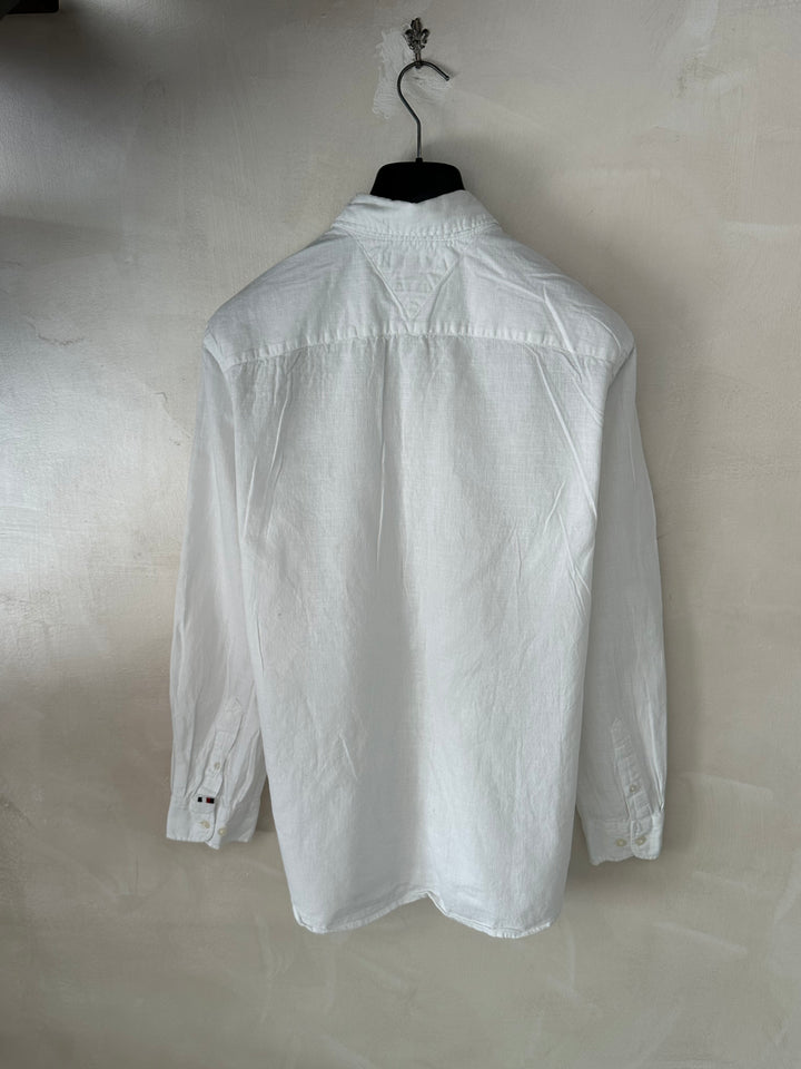 Camicia Tommy Hilfiger in Lino - L