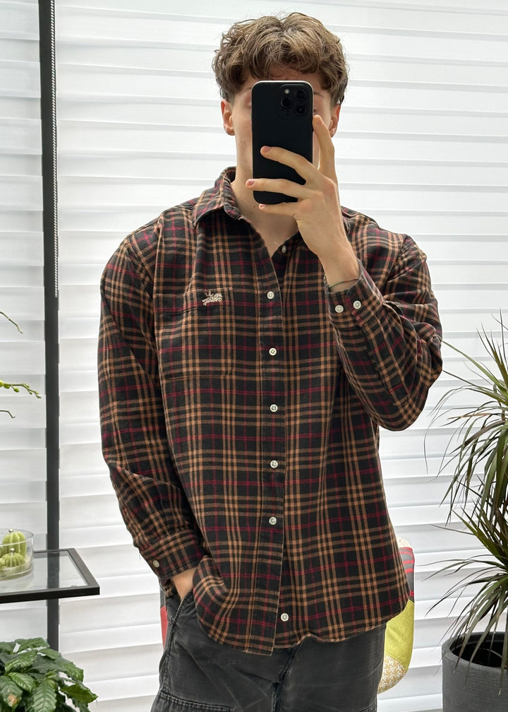 Camicia Flanella Blueberry - L