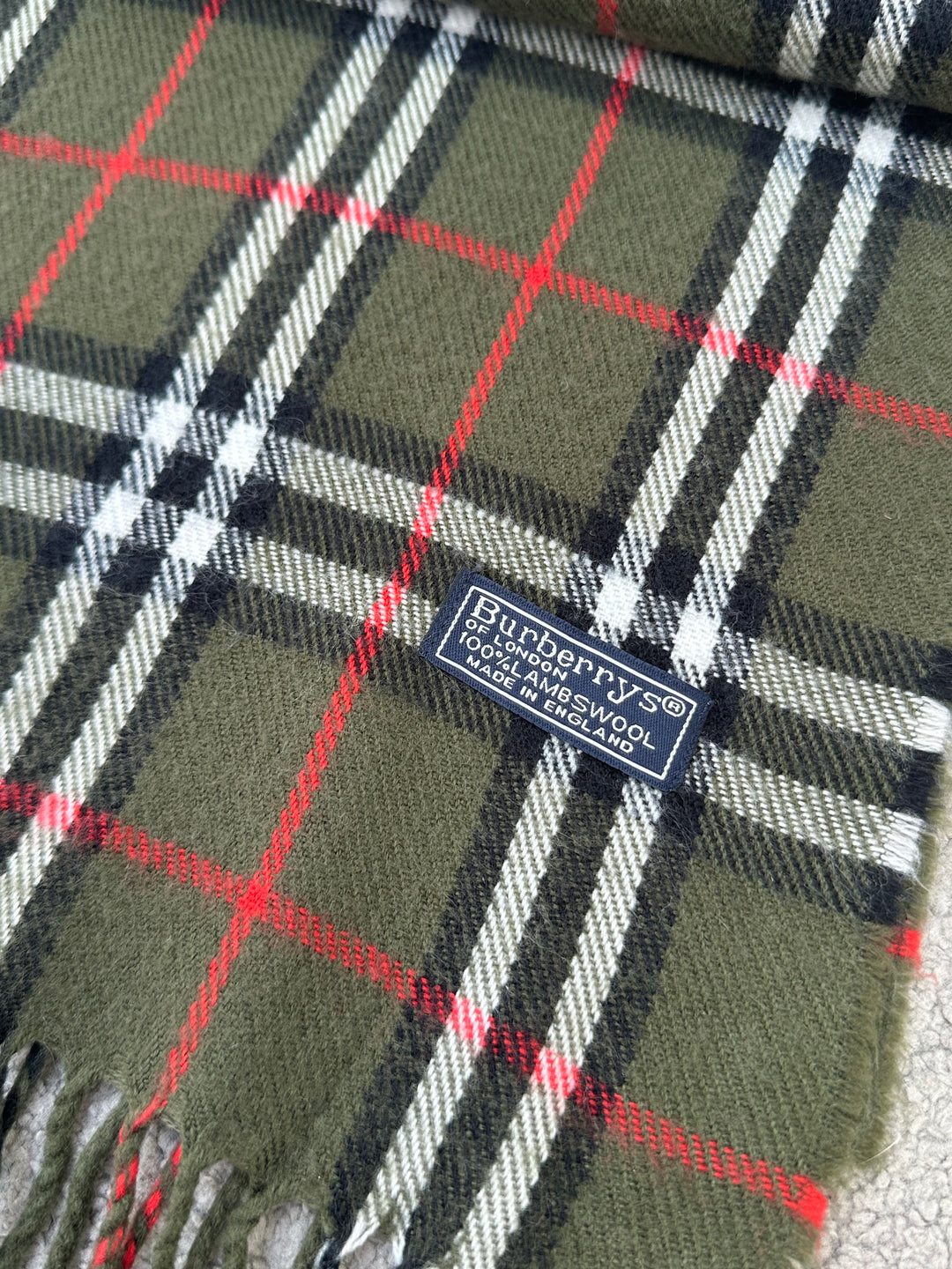 Sciarpa Burberry 100% Lana