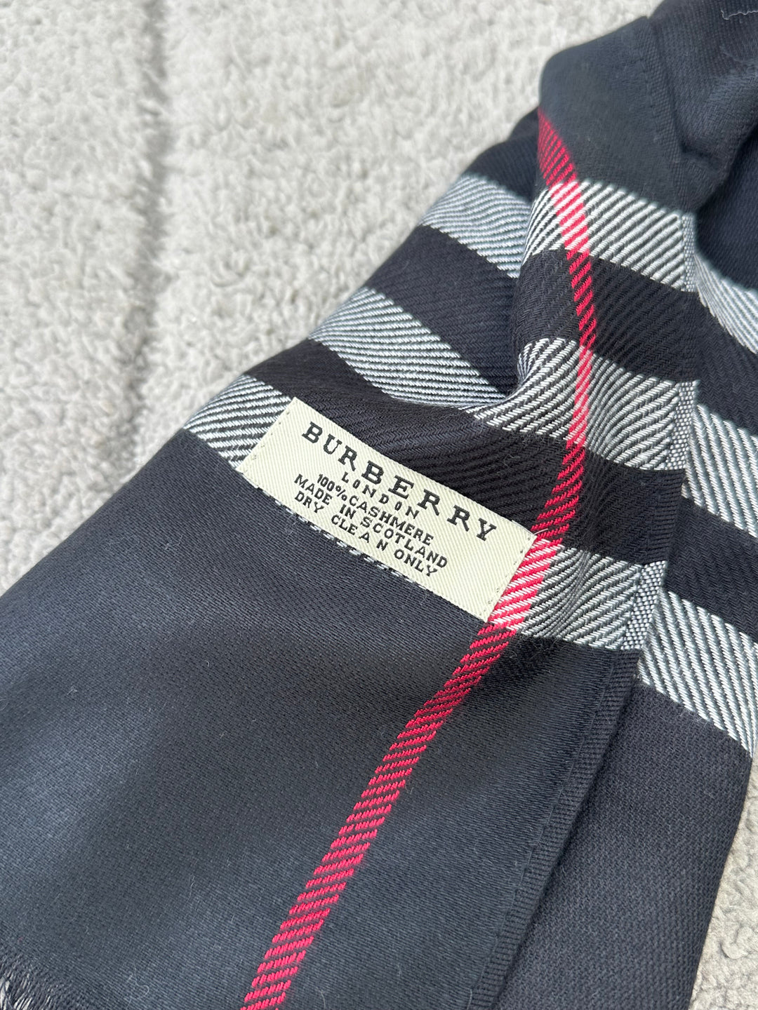 Sciarpa Burberry 100% Cashmere