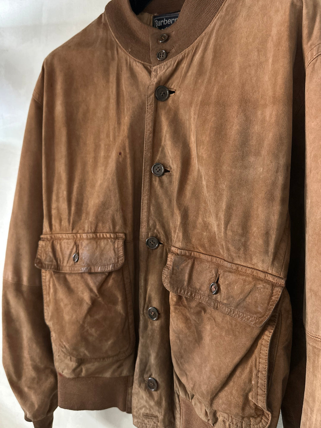 Giacca Suede Burberry - M