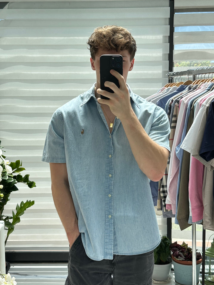 Camicia Ralph Lauren denim
