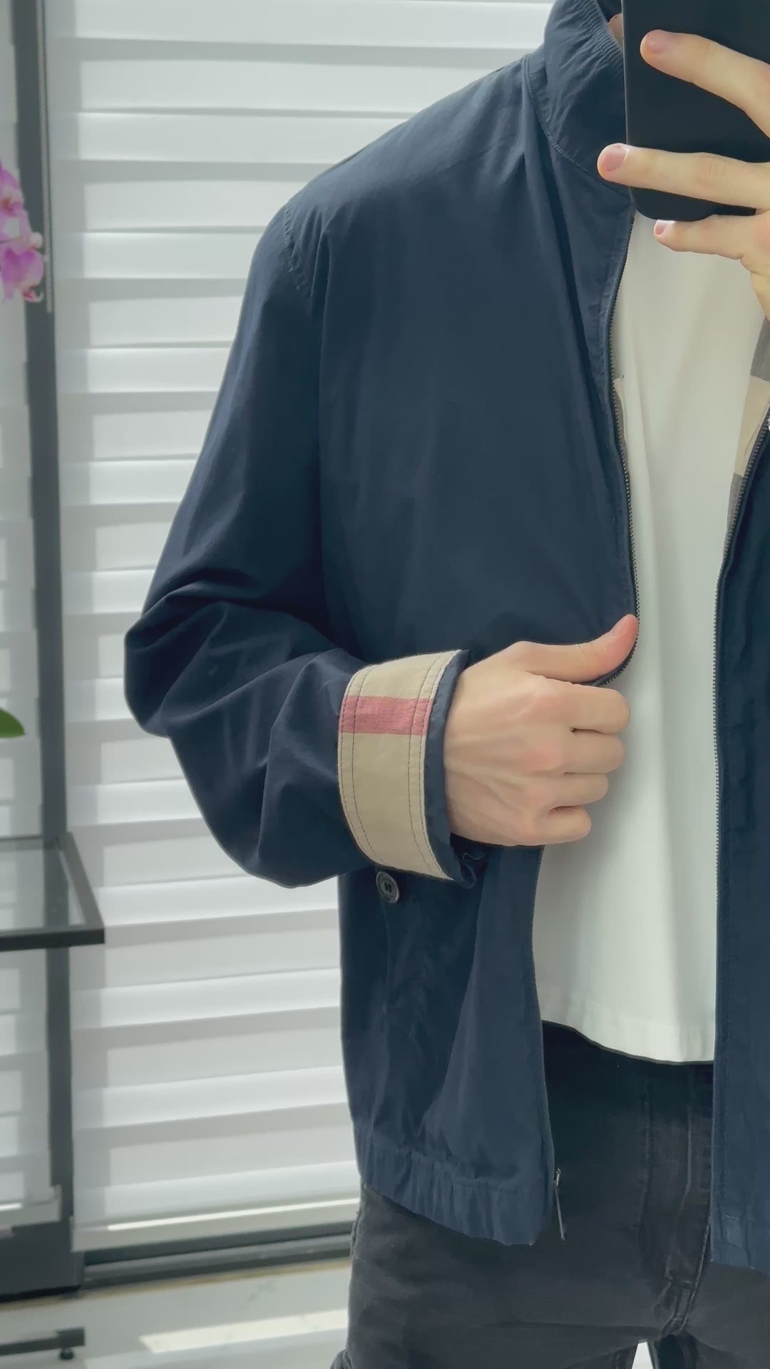 Giacca Harrington Burberry - L