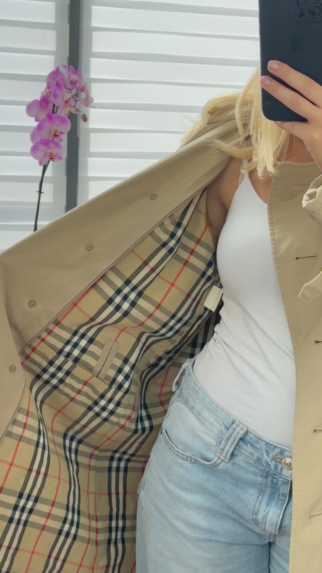 Trench Doppiopetto Burberry - M
